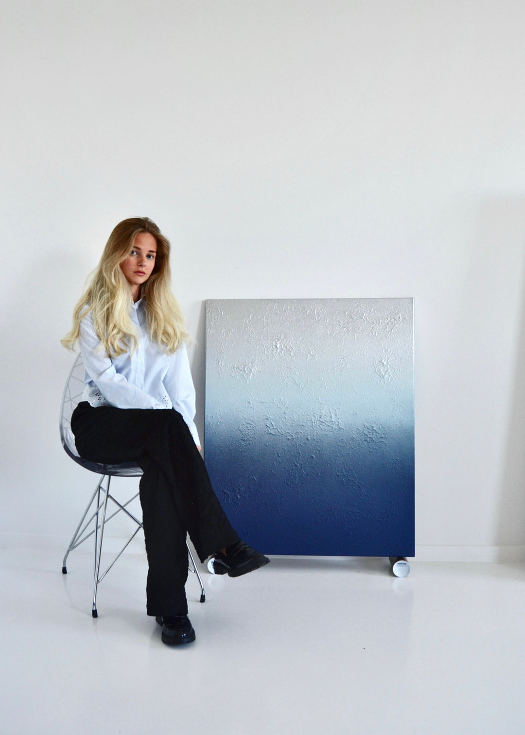 in the depth of the ocean